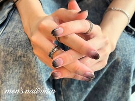 グラデーションネイル　宇都宮