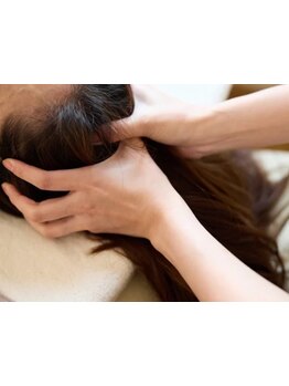 ヘッドスパで癒されたい