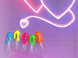 ぷっくりネオンカラー