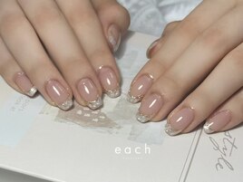 シェルフレンチネイル