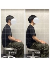 鹿児島中山整体院/姿勢矯正で座った姿勢も綺麗に！