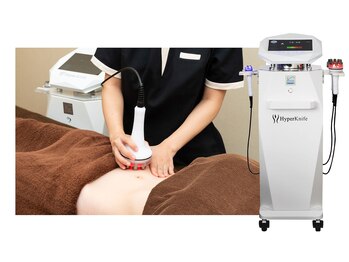 ビューティーハブ 新宿西口(BEAUTY HUB)の写真/上位機種ハイパーナイフ7導入サロン★内側から輝く美脚へ！皮下脂肪＆内臓脂肪燃焼♪太りにくい体質へ