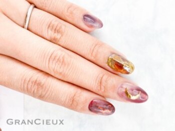クアトログランシュ 青葉台(QUATRO×GranCieux)/大人可愛いニュアンスネイル