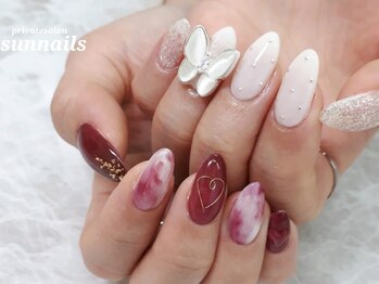 サンネイルズ(sun nails)/10本アート