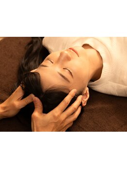 ヘッドスパで癒されたい