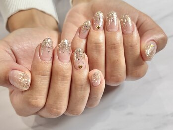 マテリバイティズ 豊岡店(materi by tiz)/ラメグラデーション