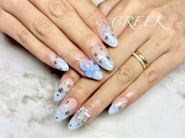 持ち込みグラデーションスカルプ