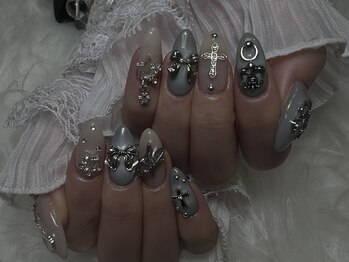 アビス(Abyss)/y2kエアブラシネイル