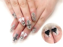 ネイルコレクション ピンク(Nail Collection Pink)/ストーンパーツ放題♪ゴテゴテ