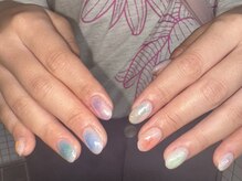 こゆび/チーク×オーロラ