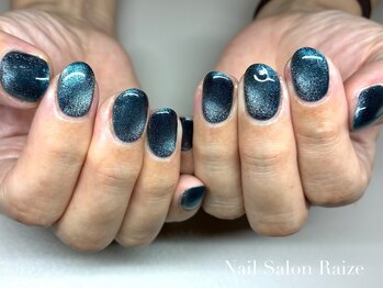 ライズ 本町店(Raize)/マグネットネイル/ネイビー