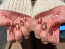 スターネイルプラス 福岡天神西通り店(Star Nail plus)/ブラウンマグネット