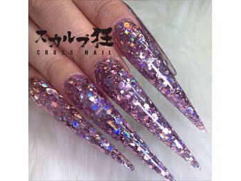 クロスネイル(CROSS nail)/スーパーロングピンクスカルプ
