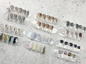 ヌル ネイル 堀江(NURU NAIL HORIE)/ショートネイルdesign☆