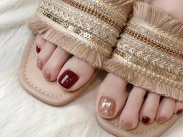 【フットネイル】フリデザイン