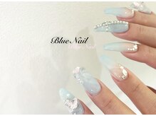 モカ 心斎橋(moca by Lee)/【miyuu】ブルーネイル