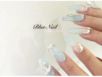 モカ 心斎橋(moca by Lee)/【miyuu】ブルーネイル