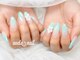 アネラネイル(anela nail)の写真/【写真:デザインフリー】豊富なカラー、パーツをご用意◎お手元から上品を演出いたします♪