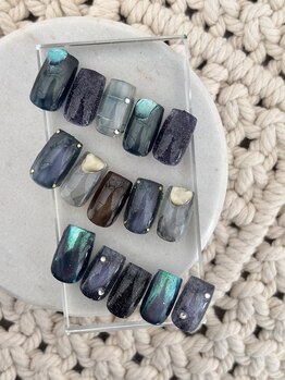 ケーネイルアトリエ もみじヶ丘店(K nail atelier)の写真/【完全個室】自分だけのハイセンスネイルを堪能★オフ・ケア無料が嬉しい♪完全定額制サロン☆[富谷]