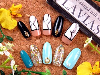 プロフェッショナル ネイルサロン ラヴィアス(LAVIAS)/【定額メニュー】オシャレアート