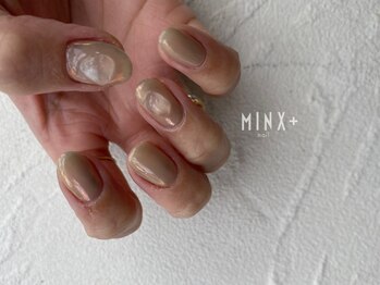 ミンクスプラス ネイル(MINX plus)/mirror nail ミラーネイル　