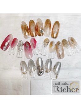 エスフィーネイルサロン リシェル(Esfy nailsalon Richer)/2024,4月 トレンドアート