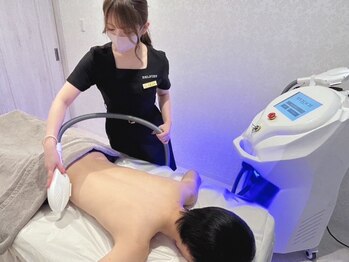 ベルフィーヌ 桐生店(BELFINE)の写真/メンズも脱毛が当たり前♪時間の節約/コンプレックスの解消/清潔感が出て好感度UPなどメリットも◎