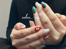 サロン エージー(salon AZ)/クリスマスネイル