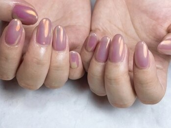 エルモア 高宮店(ElleMoi)の写真/【ワンカラー¥3980/マグネット¥5850】シンプルだからこそ可愛い!丁寧な施術でちゅるんと艶々の仕上がりに