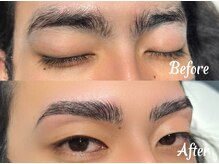 エムズアイブロウ 大和西大寺(M’sアイブロウ)/メンズハリウッドブロウリフト