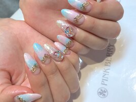 ～夏フレンチネイル～