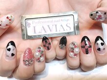 プロフェッショナル ネイルサロン ラヴィアス(LAVIAS)/【ジェル】10本アートし放題