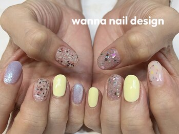 【FREE90】色んなキラキラネイル