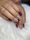ミラーニュアンスネイル