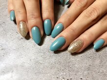 アリュメ 三重鈴鹿店(allum)/さわやかブルーネイル