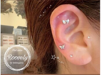 ルブリー(roovely)/耳ツボジュエリー