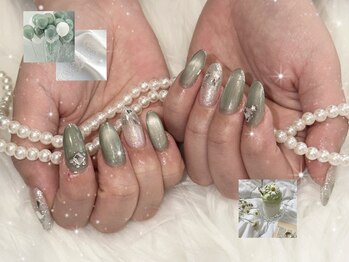 キャンディドロップネイル(CANDY DROP NAIL)/グリーンマグネイル