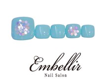 アンベリール 横浜店(Embellir)/(284)フットホログラムネイル