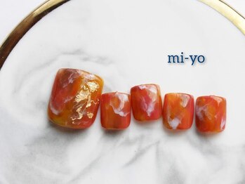 ミーヨ ネイル(mi-yo nail)/フット【定額¥9350(税込)★】