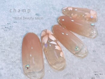 チャンプ 花園店(Champ)/《春デザイン》　グラデーション