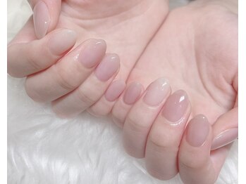 シェリエ(Cherie)/ワンカラー/桃ネイル