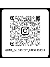 ハリサロンドオフ(hari salon de off) 堺東店 Instagram