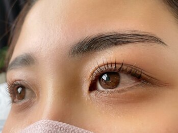 ネイル サロンアンドスクール リッシュ(Nail Salon&School riche)の写真/【韓国で話題のマスカラパーマをパリジェンヌに＋してまつ毛をアップデート！】オシャレな垢抜けお目元に◎
