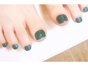 ルアナロア(Luana loa)/フットジェル　ラメワンカラー