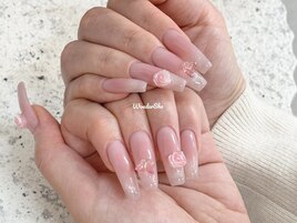 チップ長さ出し ワンホンネイル