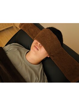 ヘッドスパで癒されたい