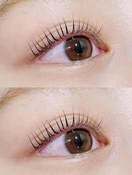 ミーサ 可児店(MYSA)の写真/《大人気パリジェンヌラッシュ☆》根元から立ち上げて目力UP!自まつげの負担を軽減してモチの良さも◎
