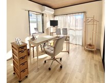 ナチュラルなイメージの店内です。