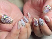 ネイルフロンティア 吉祥寺(NAIL FRONTIER)の雰囲気（オーロラマーメイド14980円♪[吉祥寺/パラジェル/手描き]）