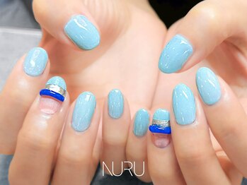 ヌル ネイル 新宿(NURU NAIL)/個性派/韓国/シンプル/西新宿